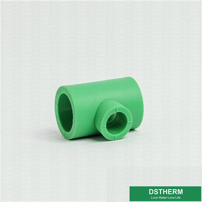 Colore verde fondente degli accessori per tubi di Ppr, approvazione Ppr del Ce Iso9001 che riduce T